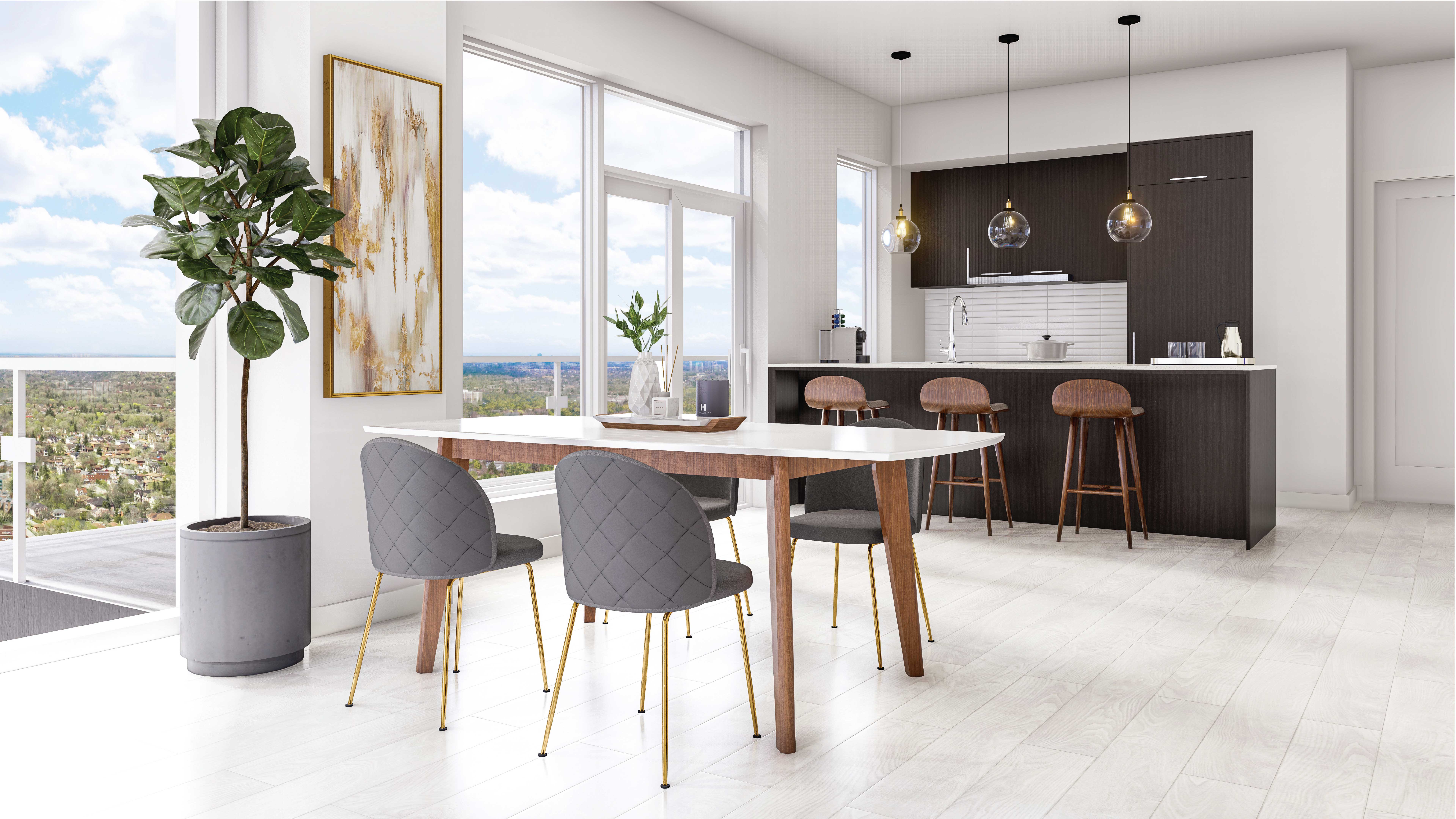 13. M2M Spaces – Kitchen and Dinning