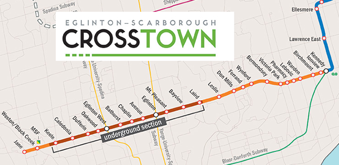 Eglinton Crosstown LRT Map 01
