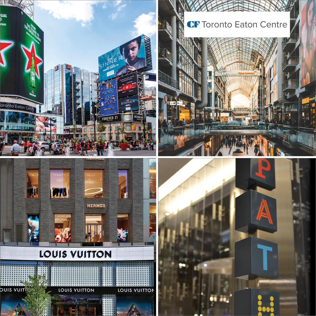 Shopping 4in1 – Dundas Sq & Eaton Centre & Yonge Bloor & Path – Sq